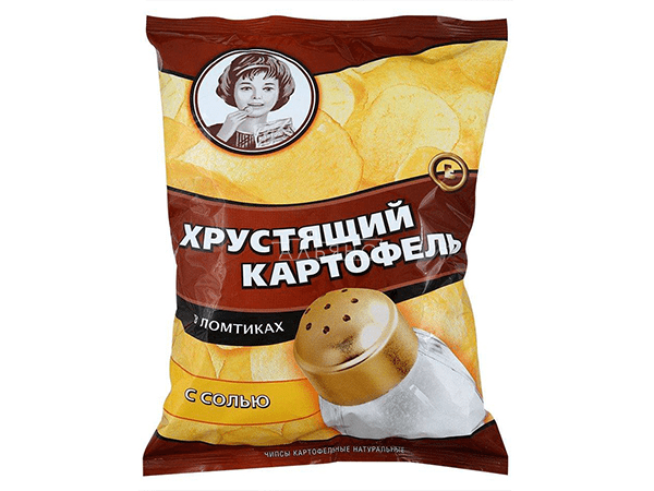 Картофельные чипсы "Девочка" 160 гр. во Фрязино