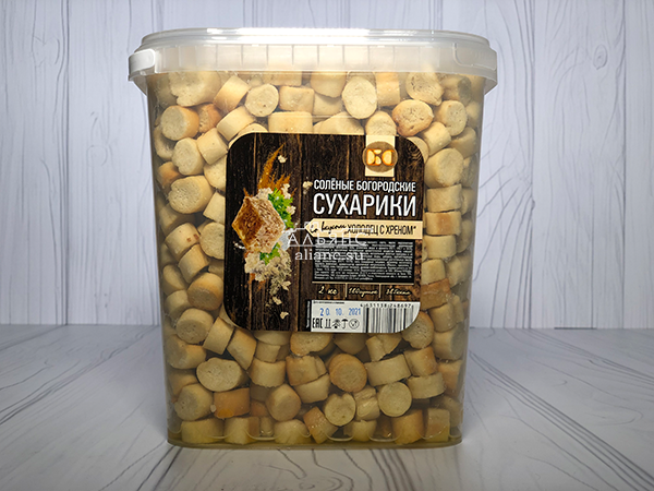 Сухарики с холодцом и хреном во Фрязино