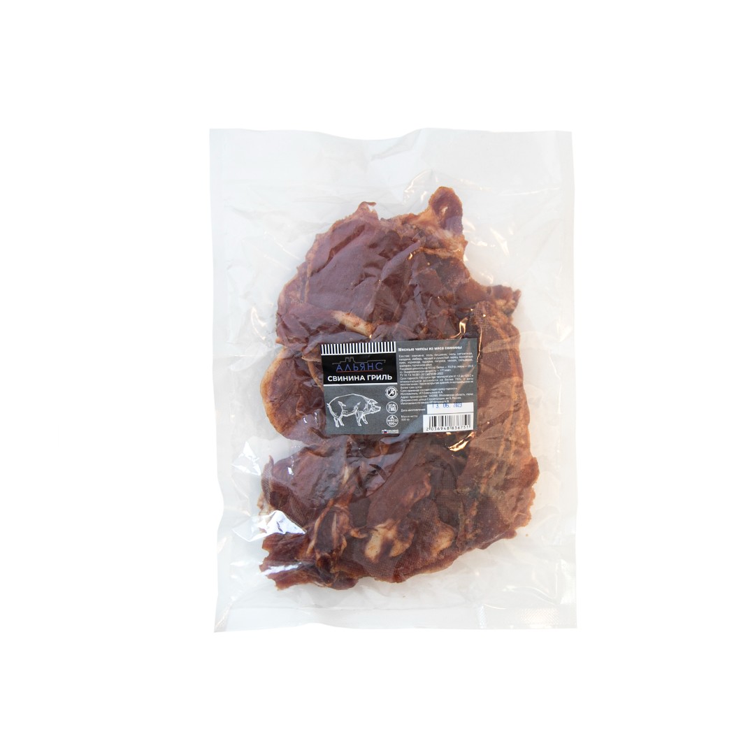 Мясо (АЛЬЯНС) вяленое свинина гриль (500гр) во Фрязино