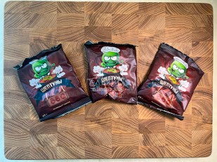 Луковые кольца со вкусом сметаны и лука: Горох жареный со вкусом БАРБЕКЮ 