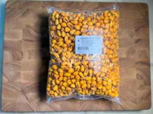 Луковые кольца со вкусом сметаны и лука: Кукуруза жареная 