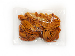 Скумбрия холодного копчения: Кальмар щупальца (мелкие) холодного копчения